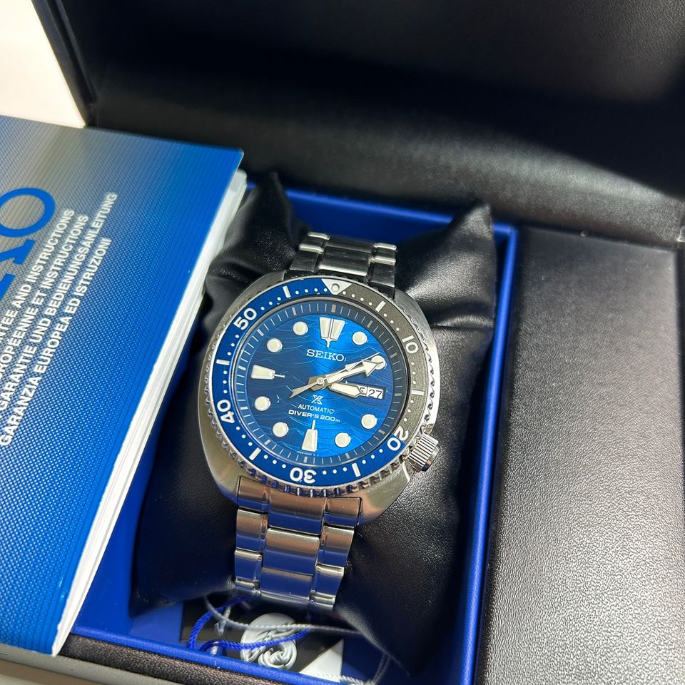 Seiko SRPD21K1 Save The Ocean Turtle Great White Shark