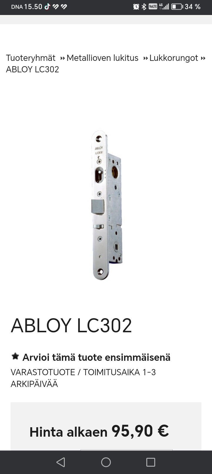 Abloy lc 302