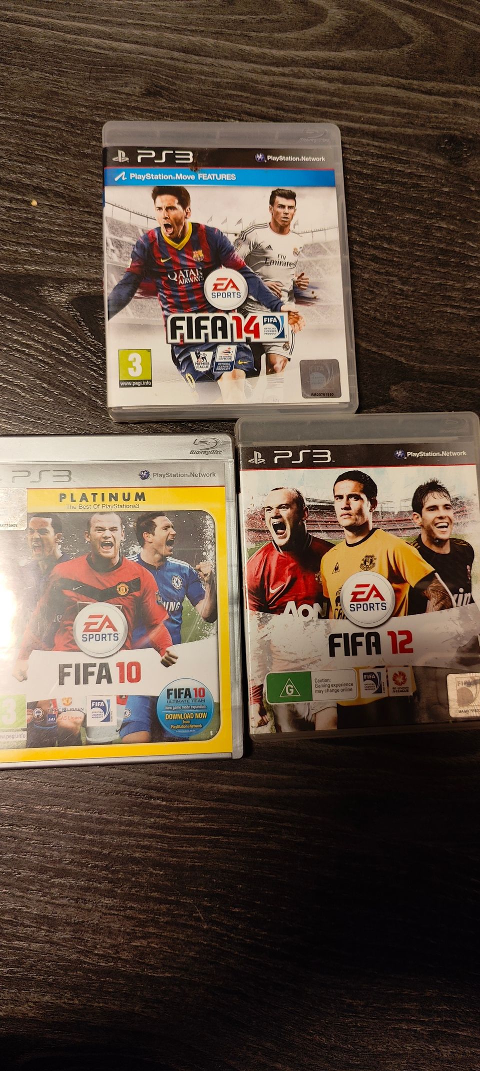 FIFA 10, 12 ja 14