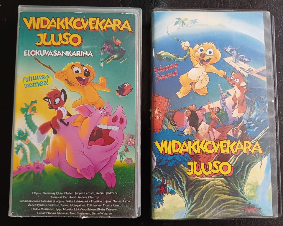 Viidakkovekara Juuso VHS 2 kpl