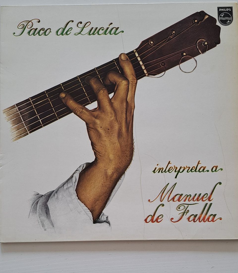 Flamencolegendan  Paco de Lucian kitarataituruutta LP:llä