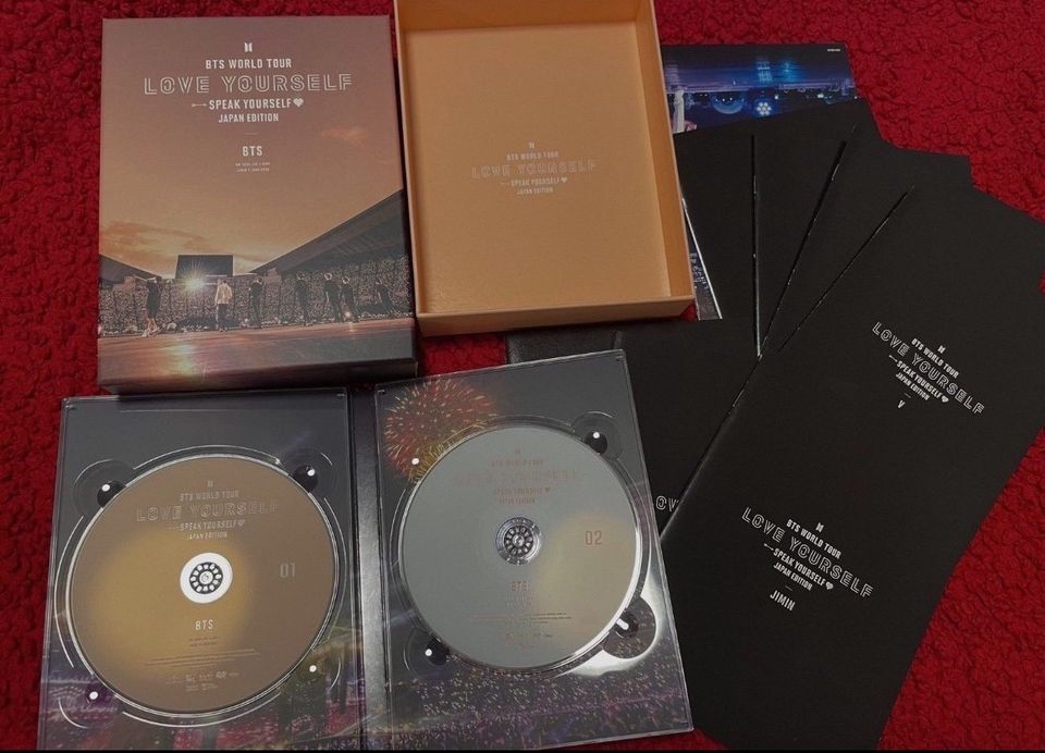 BTS Love Yourself Speak Yourself Japan edition dvd