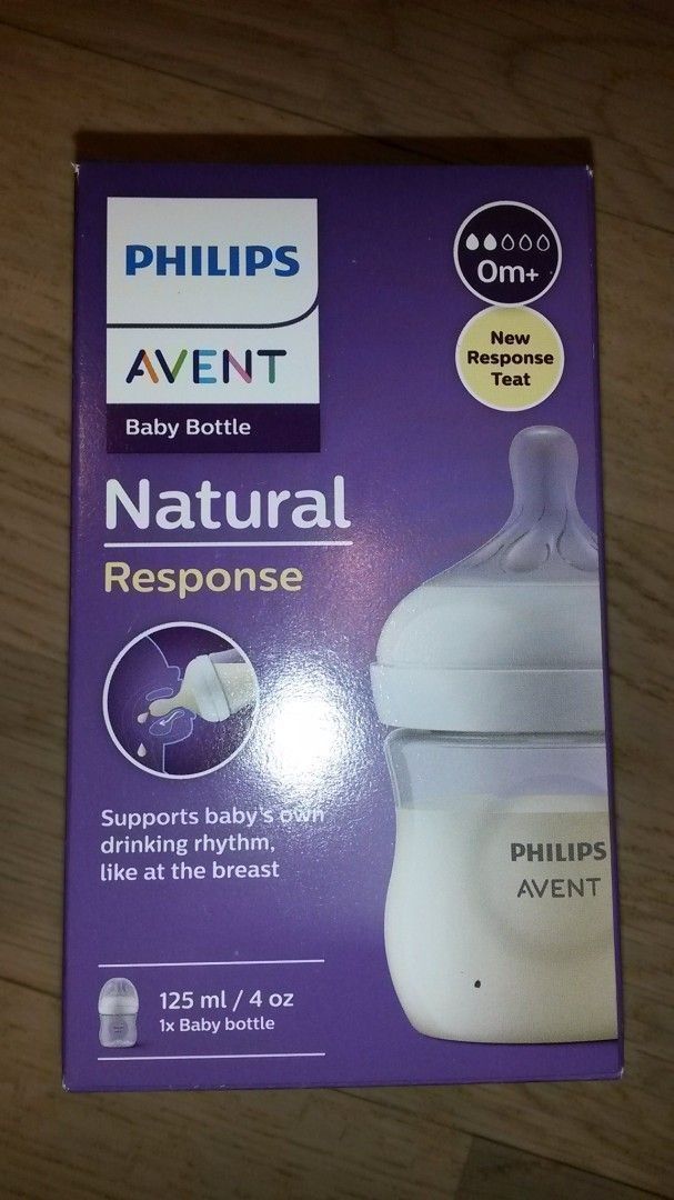 Uusi tuttipullo avent philips 125ml