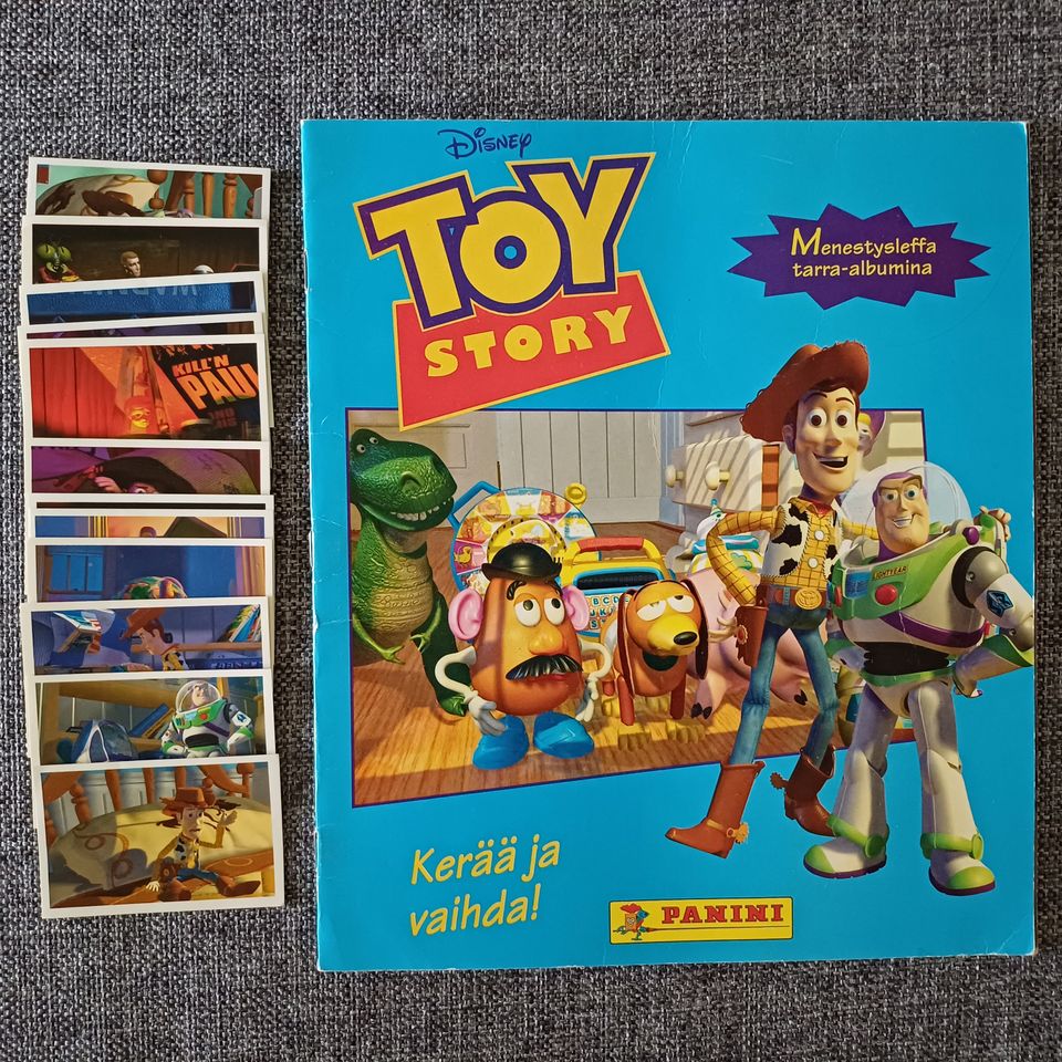 Toy Story (1995), Panini keräilytarrat ja tarra-albumi