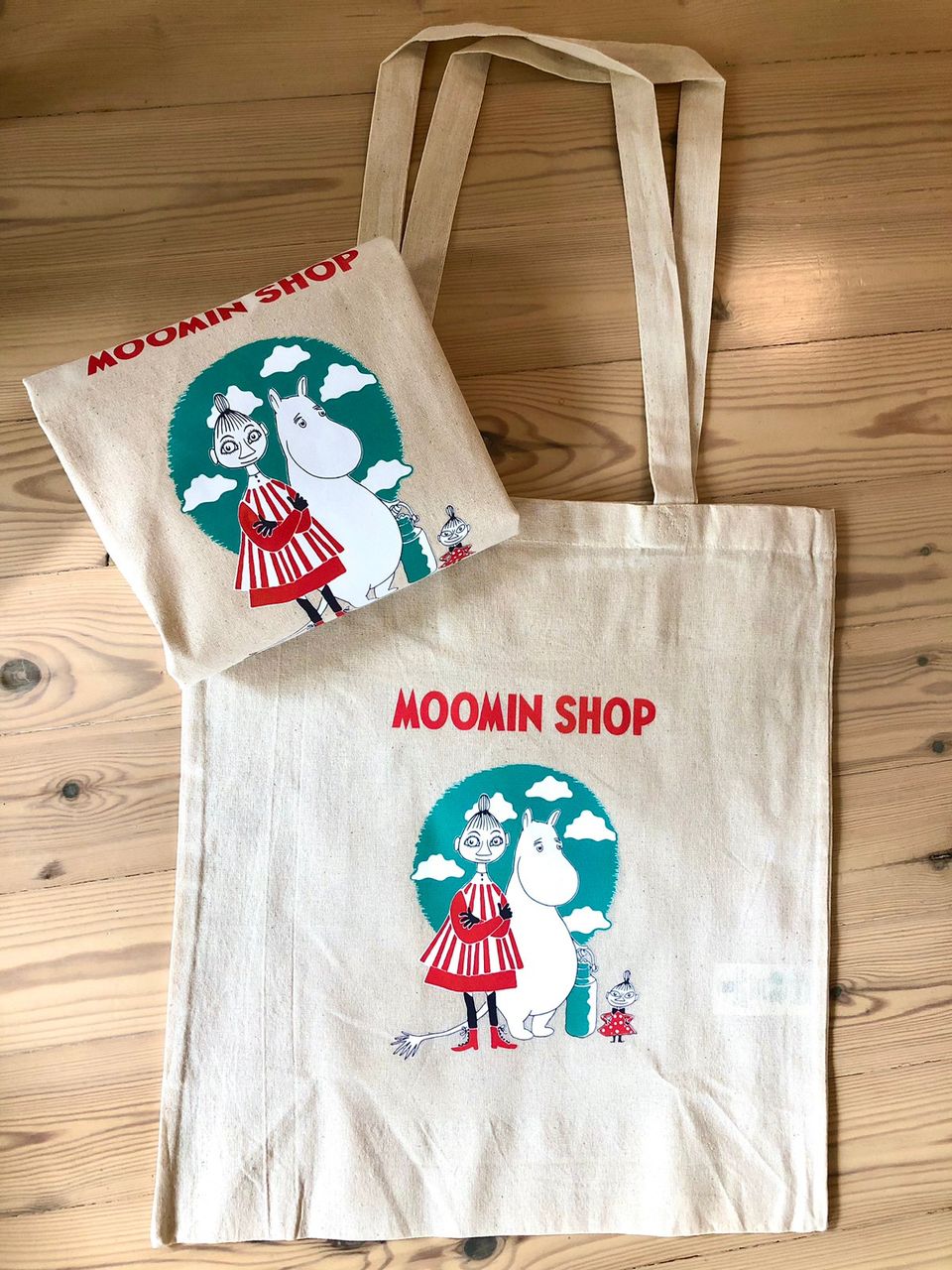 UUSI Moomin Shop Muumi kangaskassi