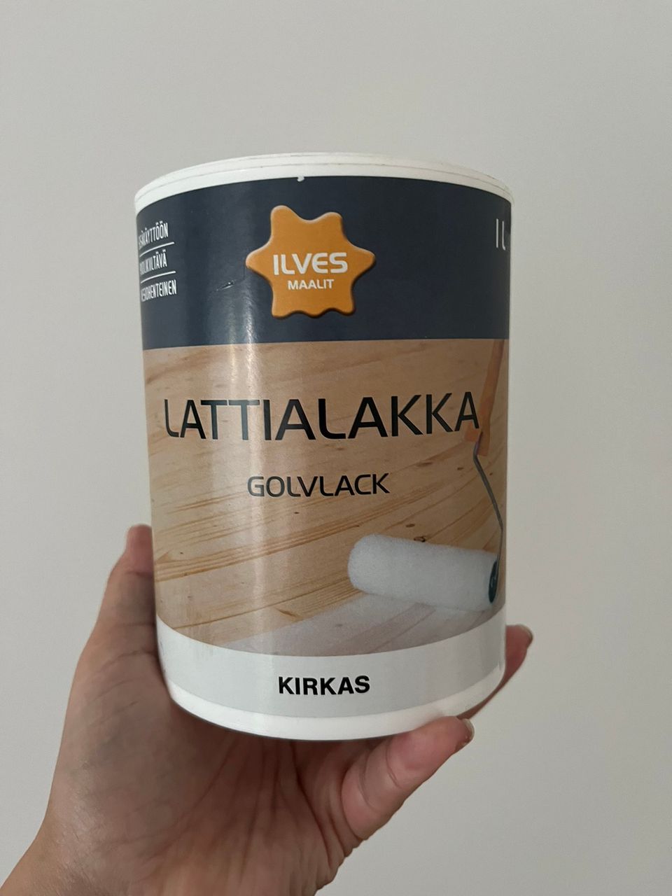 Ilves lattialakka, väritön