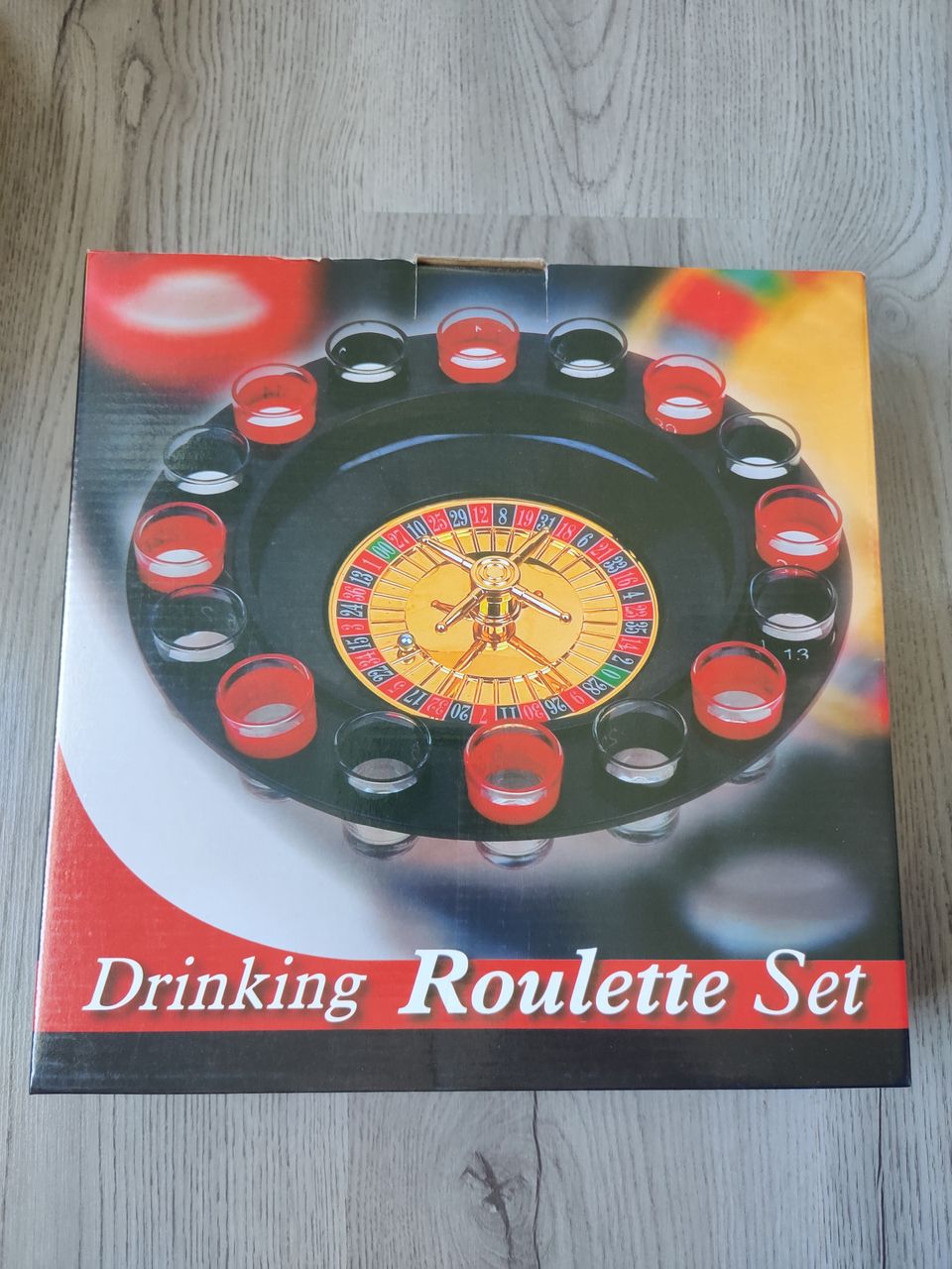 Drinking Roulette Set. Uusi!