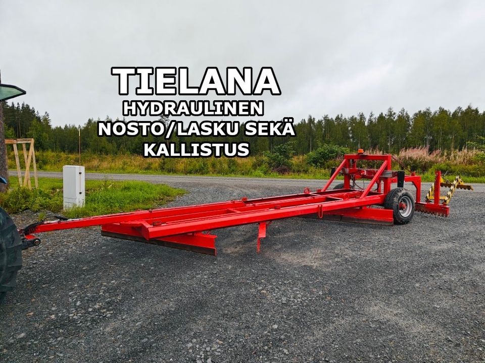 Tielana - hydraulinen nosto ja kallistus - VIDEO