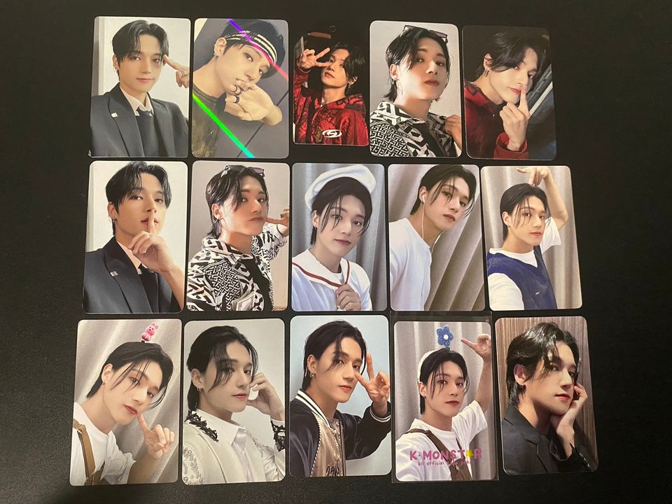 Ateez Wooyoung Outlaw photocards