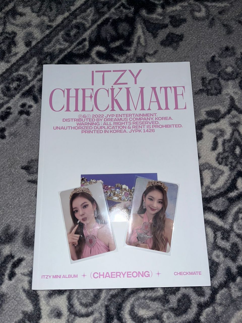 ITZY checkmate chaeryeong ver. albumi