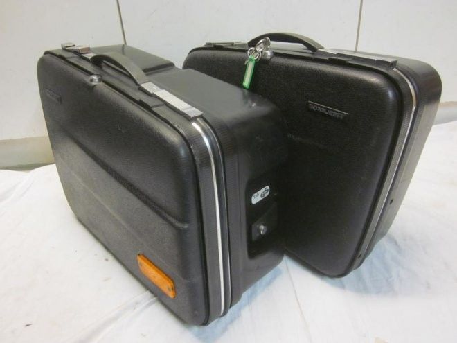 Krauser K2 sivulaukut 35l + perälaukku