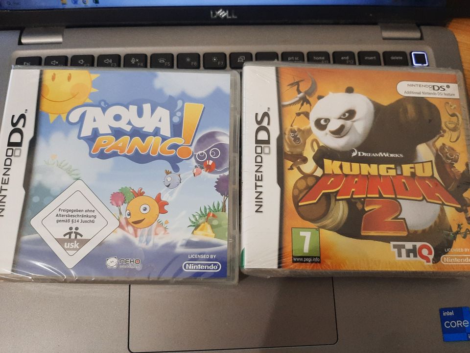 2 avaamatonta Nintendo DS peliä: Kung Fu Panda 2, Aqua Panic