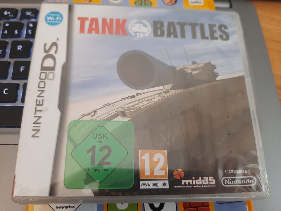 Nintendo DS Tank Battles, avaamaton NIB