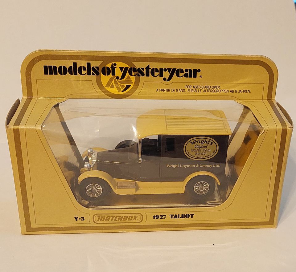 Matchbox Yesteryear 1927 Talbot van "Wright's" - 10€