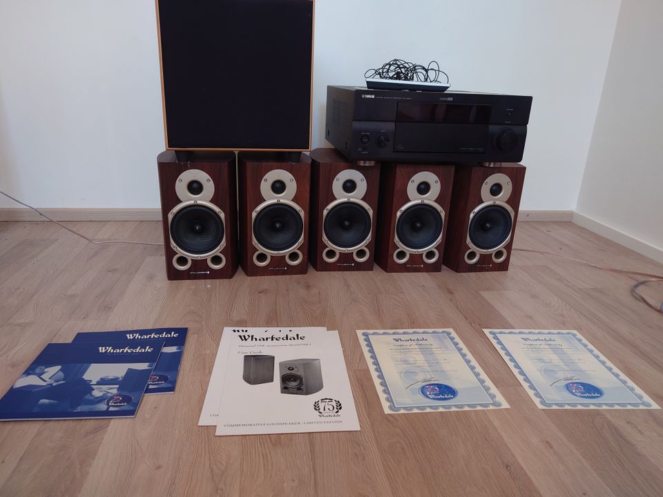 wharfedale diamond 9.1 75th anniversary edition Kertaa 5 + SW-150