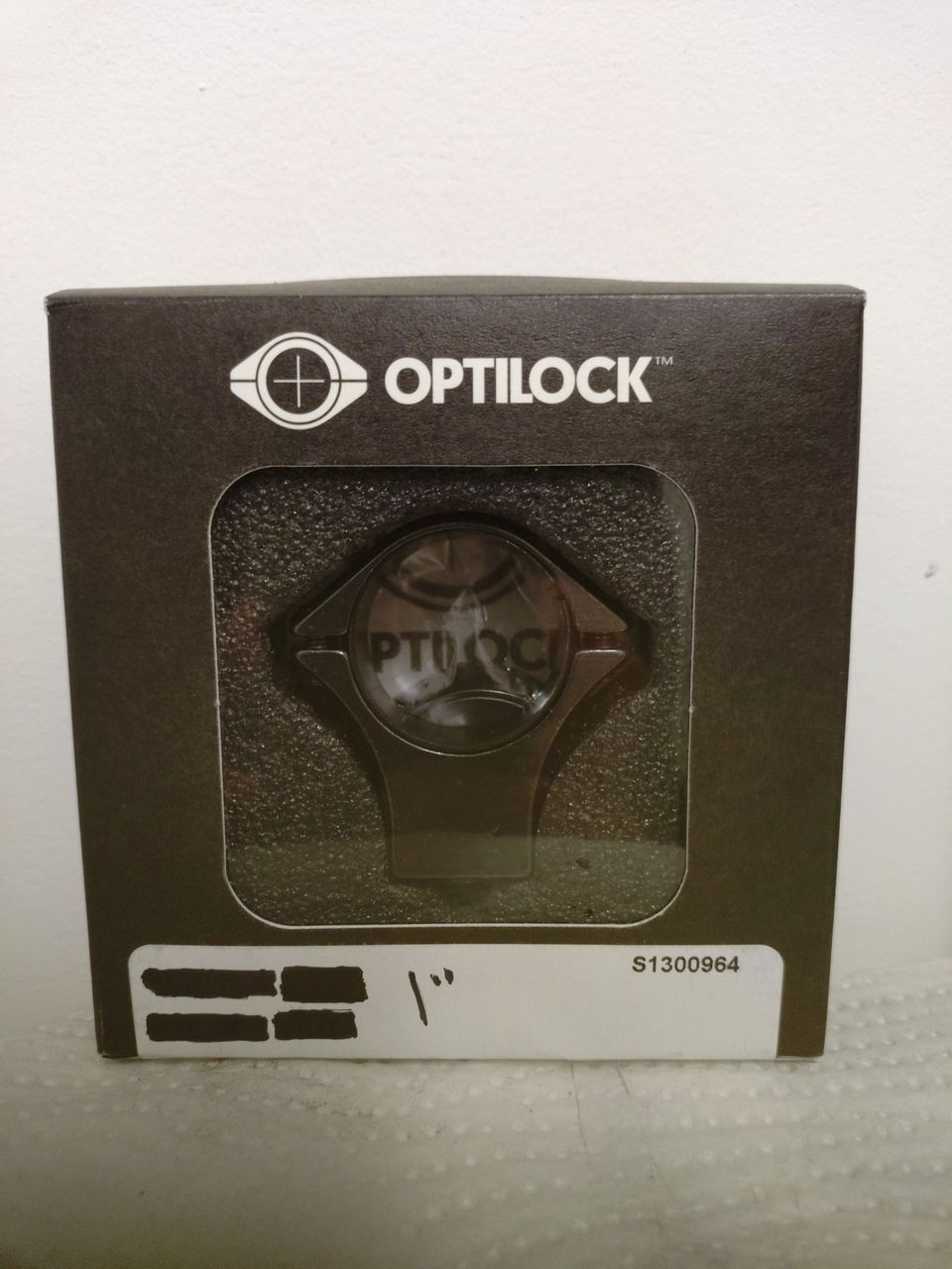 Optilock 1" kiikarin kiinnitysrenkaat