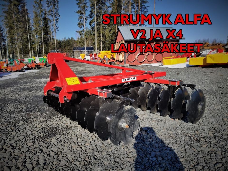 Strumyk Alfa V2 ja X4 LAUTASÄKEET 180-340cm UUSIA