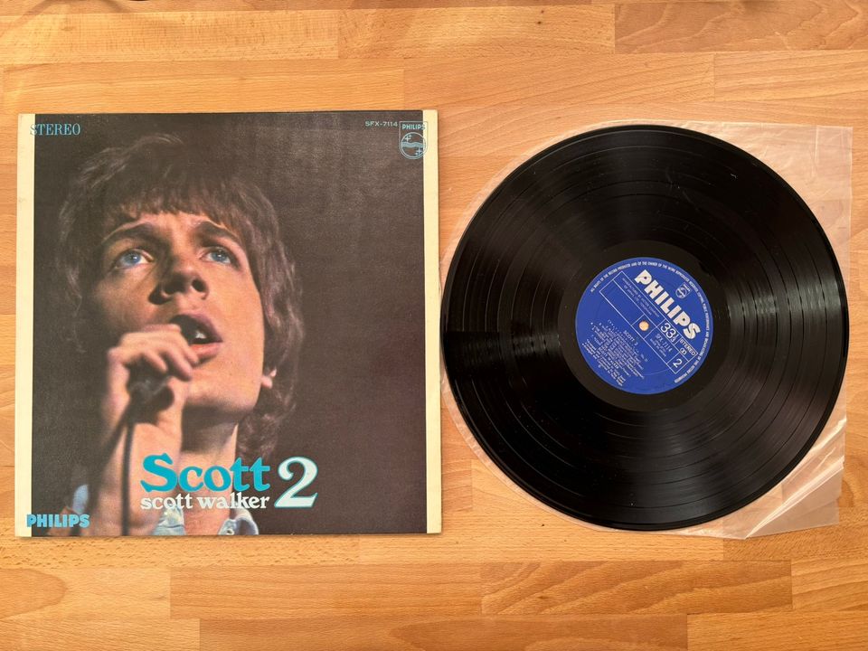 SCOTT WALKER "SCOTT 2" LP VINYYLILEVY