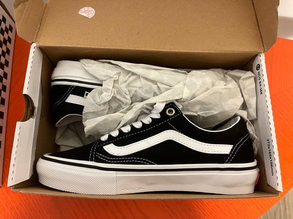 Uudet vans Skate Old Skool mustat