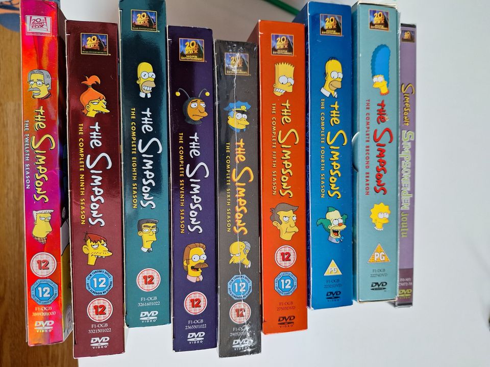 Simpsons DVD set