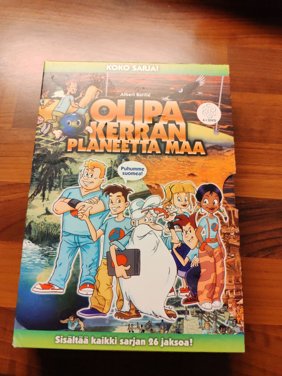 Olipa kerran planeetta maa 6dvd boksi