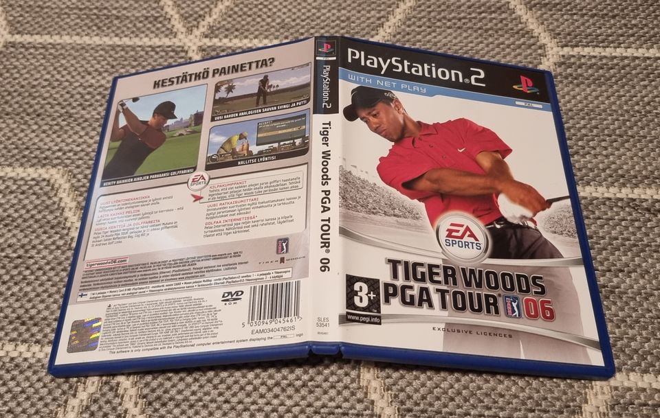 Tiger Woods PGA Tour 06 PS2 CIB