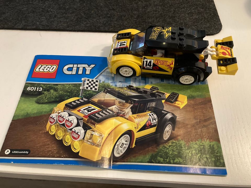 Lego ralliauto, 60113