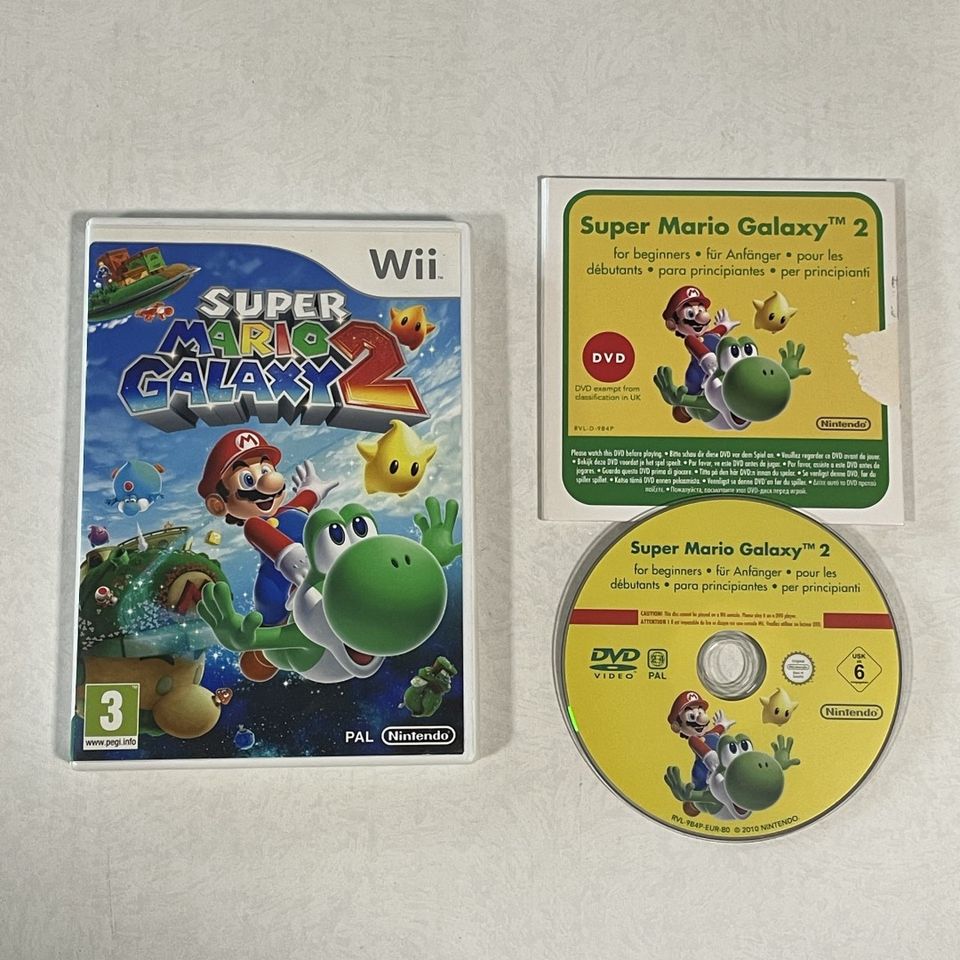 Super Mario Galaxy 2 + dvd Wii JNS