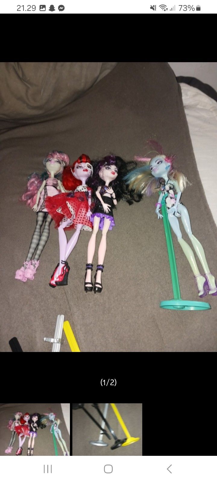 Bratz nukkeja 3kpl eka kuvassa oleva myyty