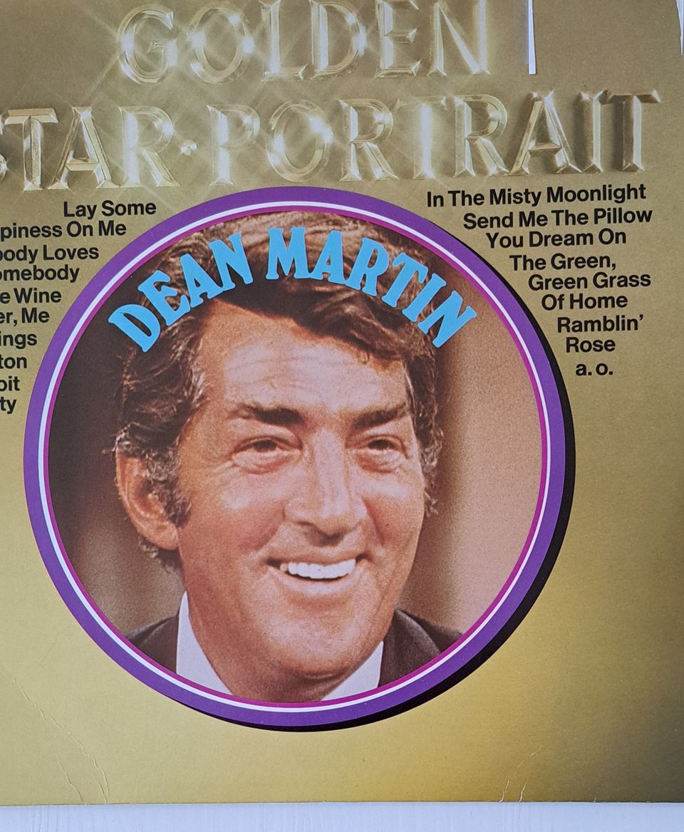 GOLDEN STAR-PORTRAIT, Dean Martin LP