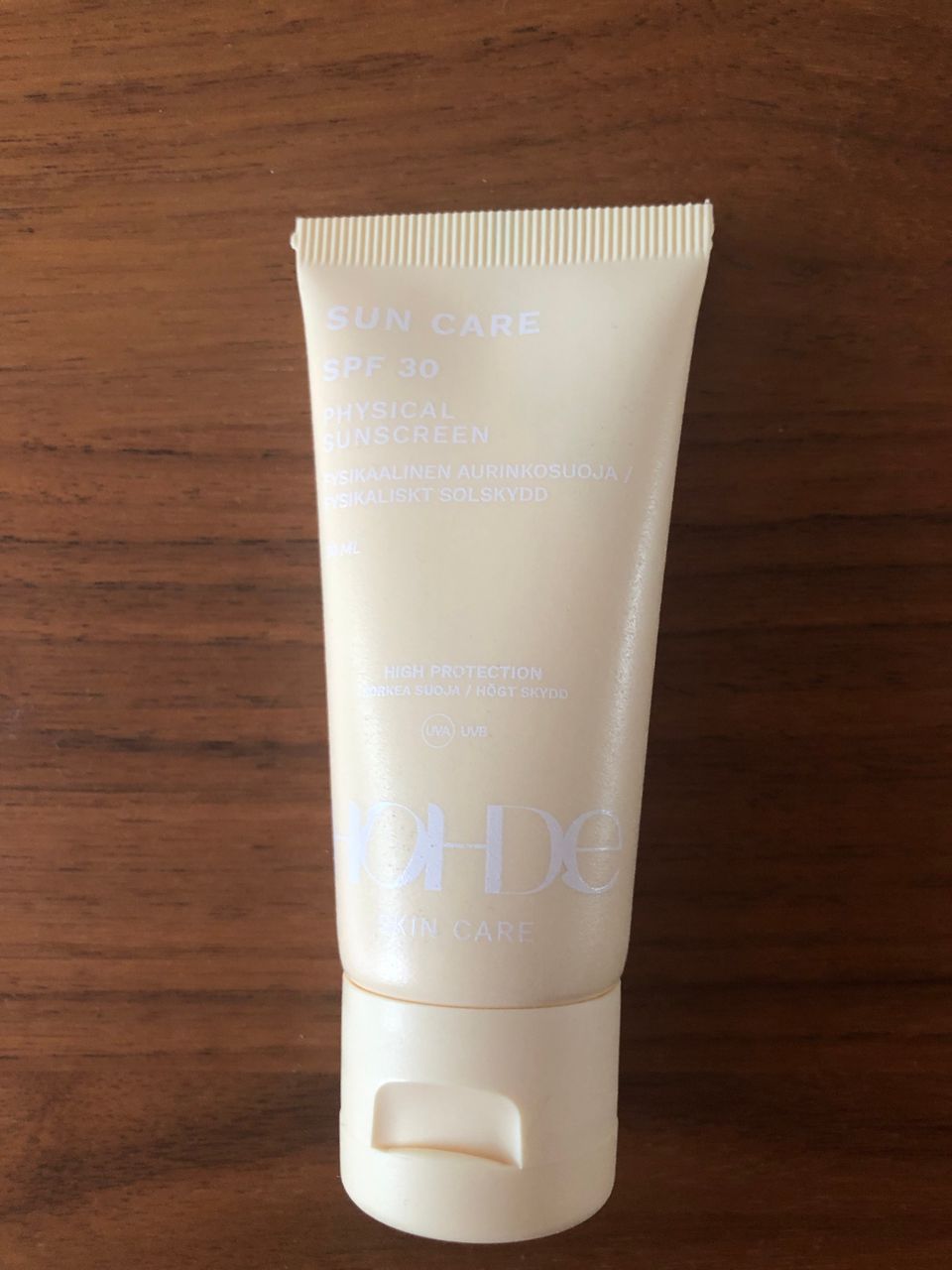 Hohde aurinkovoide SPF 30