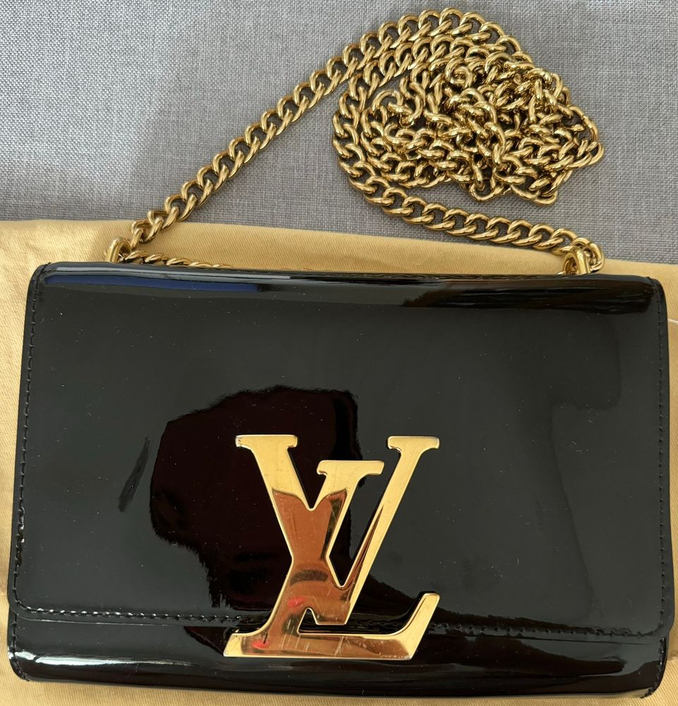 Louis Vuitton Louise MM patent leather