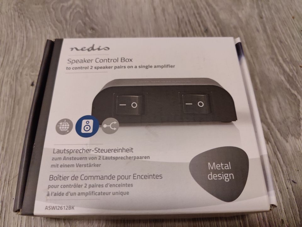 Nedis Speaker Control Box