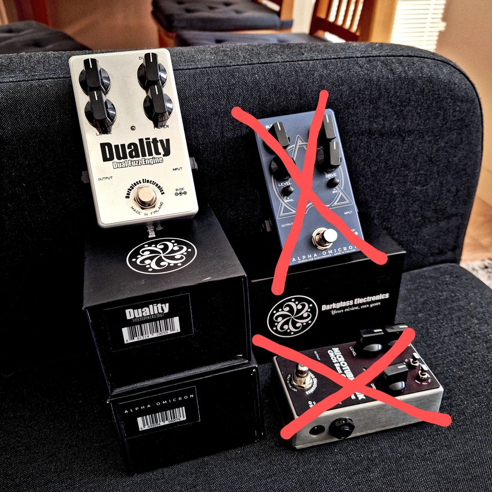 Darkglass Duality Dual Fuzz Engine