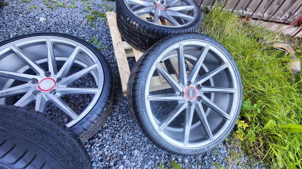 Vossen 5x112 aluvanteet kesärenkailla