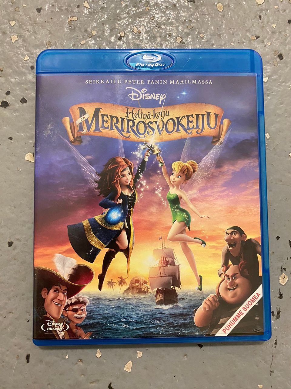 Helinä keiju merirosvokeiju blu ray