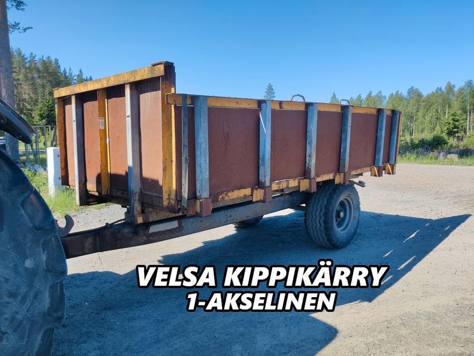 Velsa Kippikärry - 1-akselinen - KATSO VIDEO