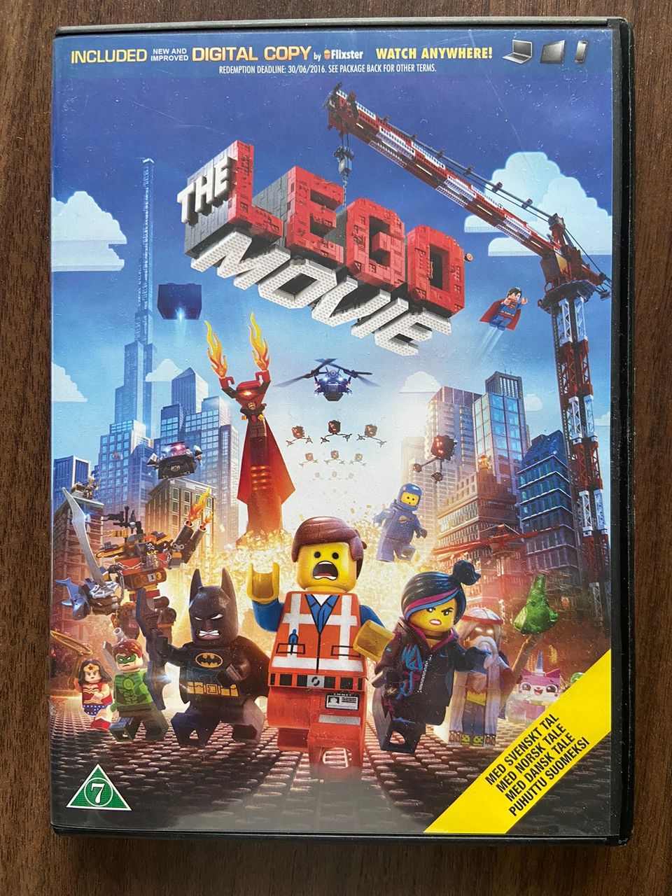 The Lego Movie -dvd