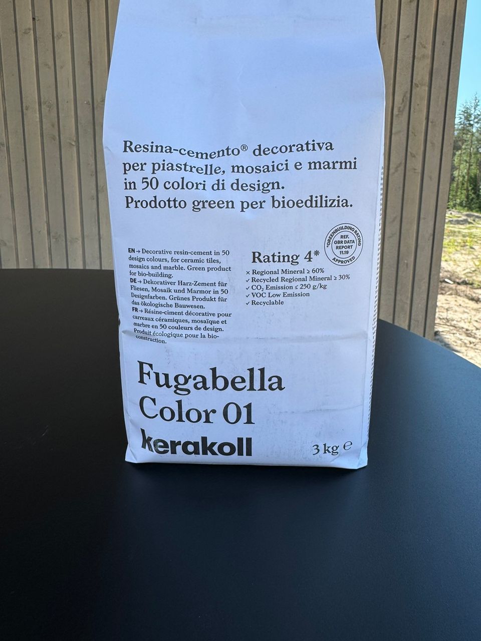 Kerakoll Fugabella Color saumauslaasti 01 (3 kg x 2)