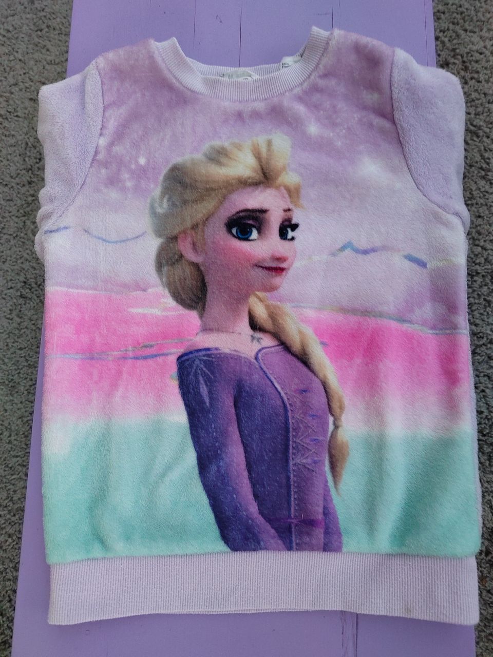 Frozen Elsa fleecepaita 110/116