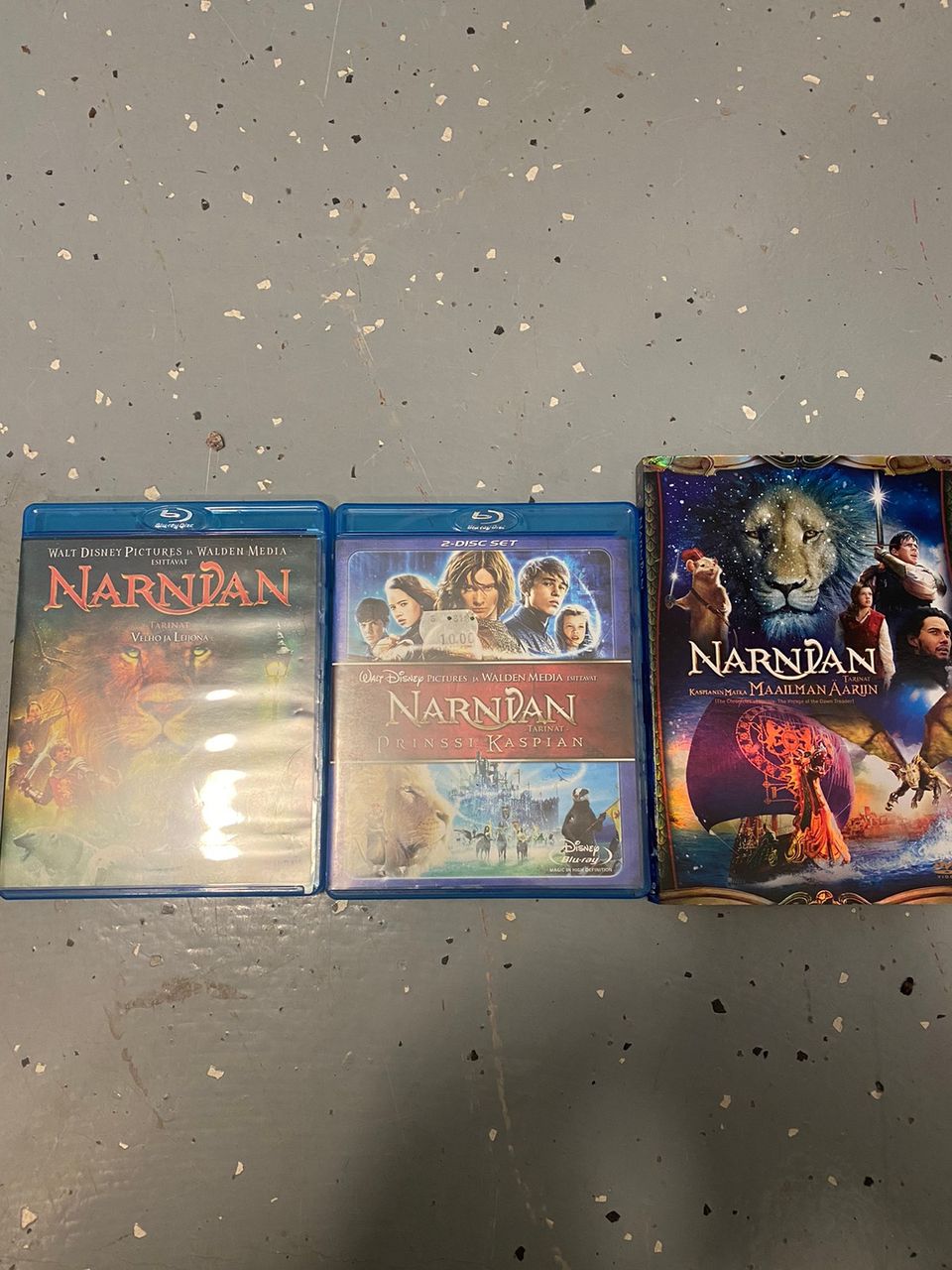 Narnia trilogia blu ray dvd