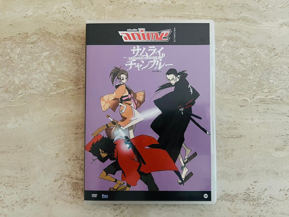 Samurai Champloo anime DVD