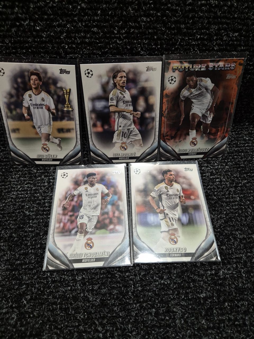 Jalkapallokortteja Real Madrid Set TARJOUS