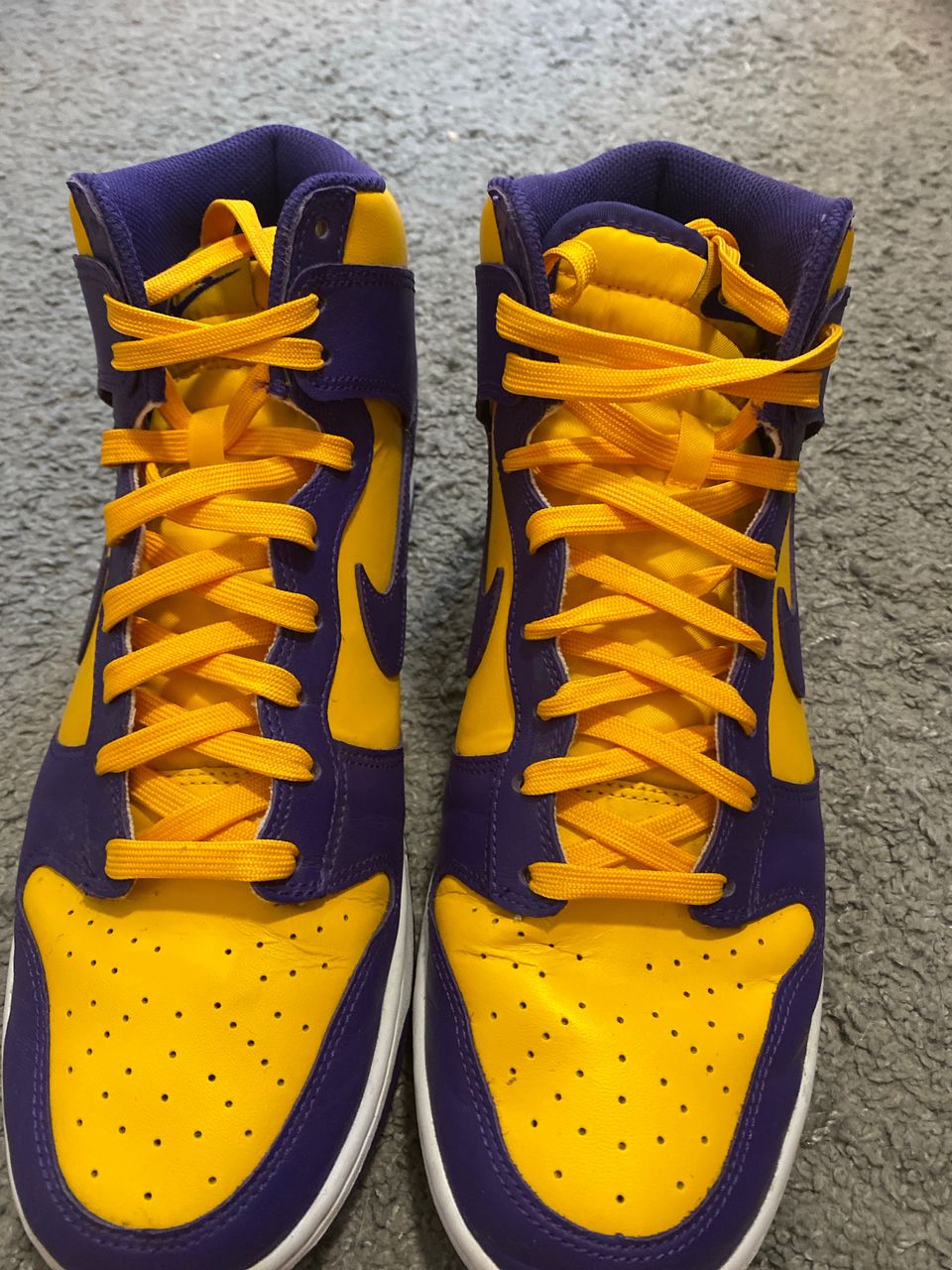 Nike Dunk High Lakers