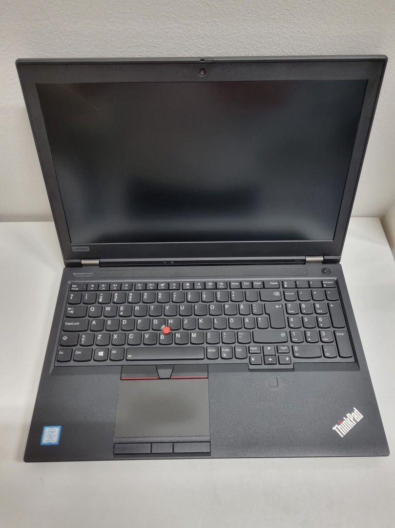 Lenovo ThinkPad P53 15,6" i7/32Gb/256Gb+1Tb Huippukuntoinen