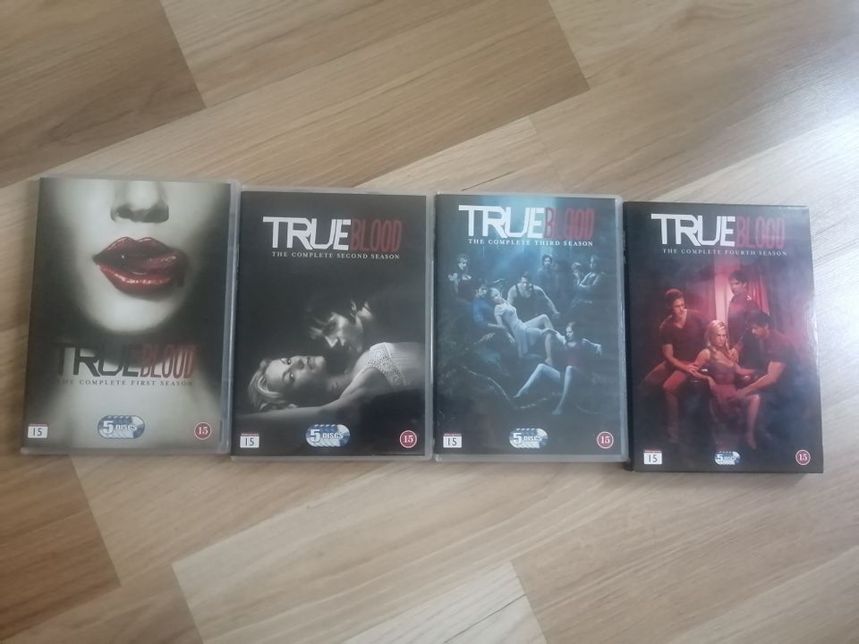 True blood 1-4 kaudet