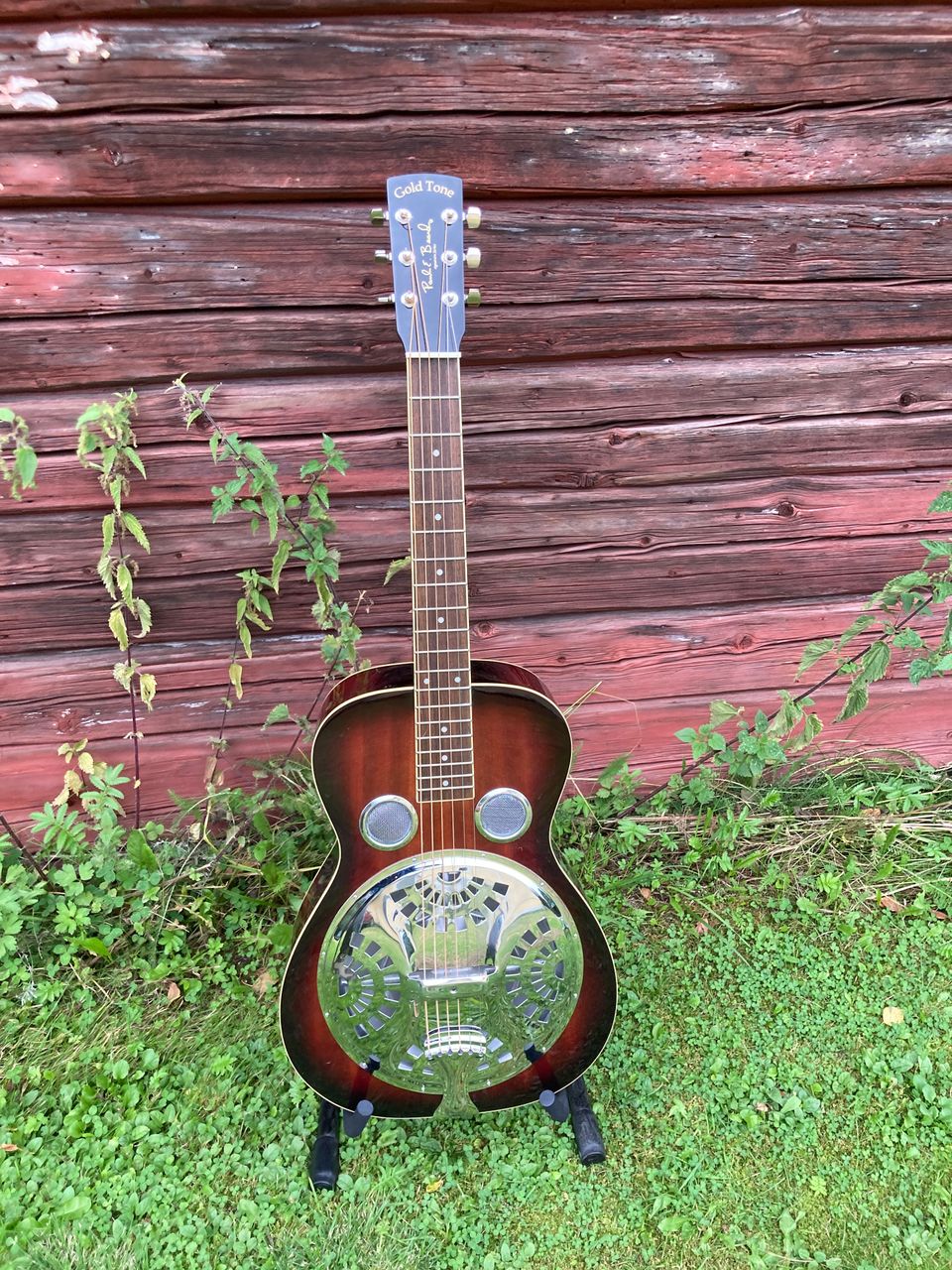 Resonaattorikitara (Dobro) Paul Beard Signature Model Square Neck