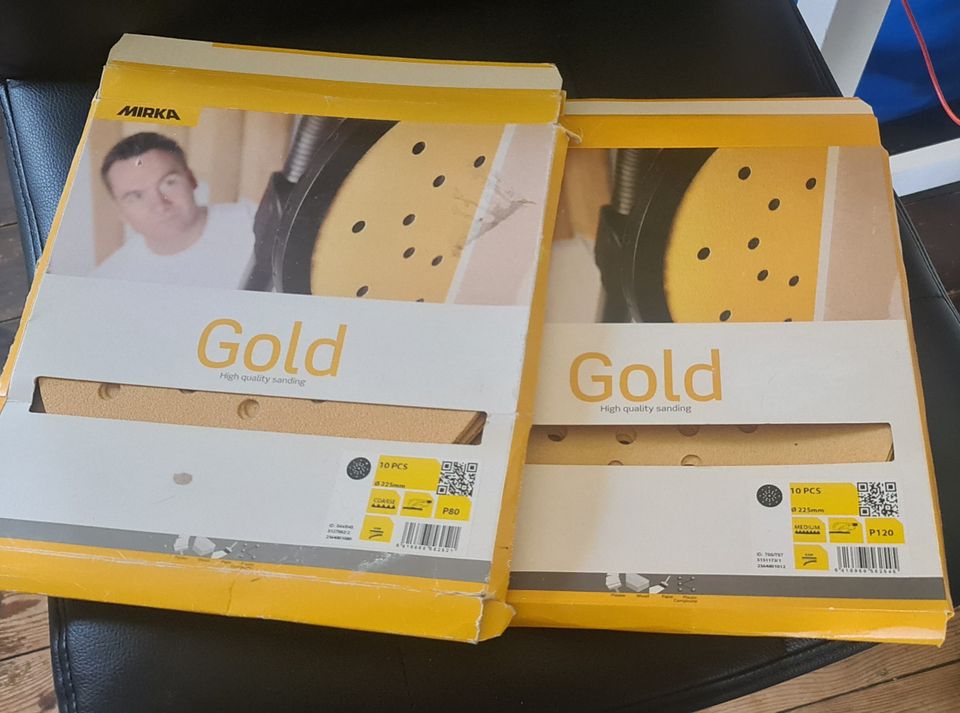 Mirka Gold 225 mm pyöreä hiomapaperi