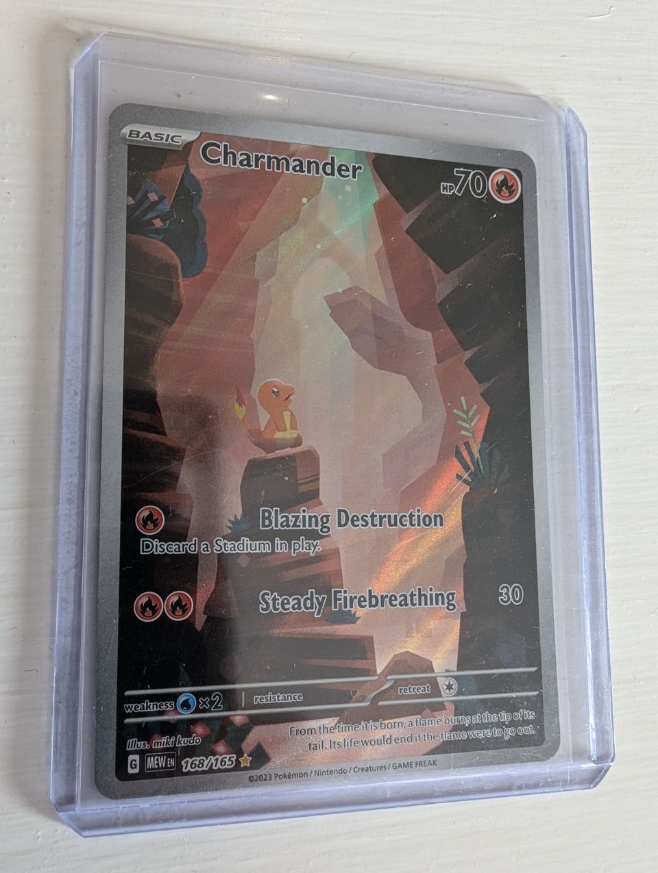 Pokemon kortti Charmander