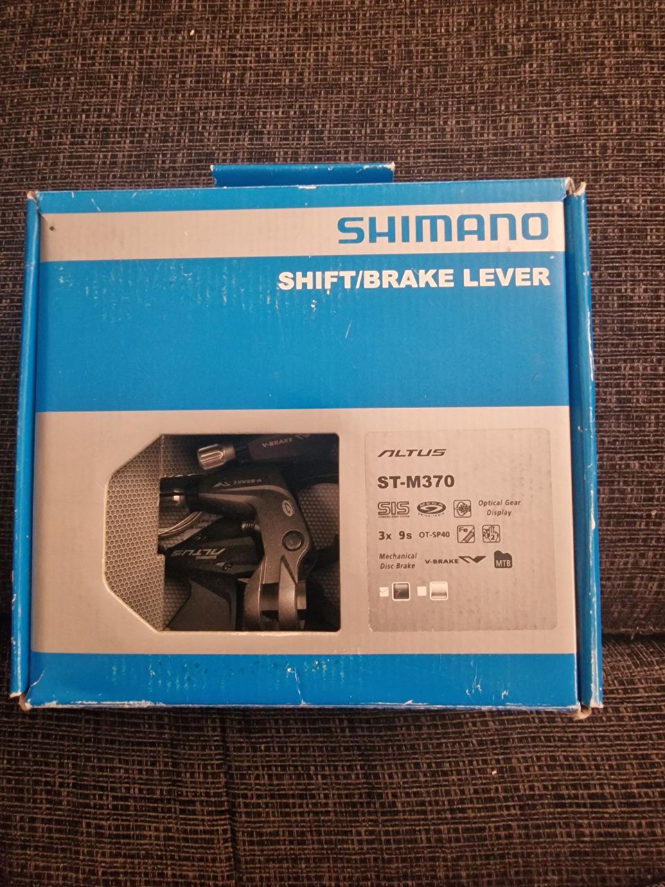 Shimano Altus ST-M370 Jarru-/vaihdekahvat